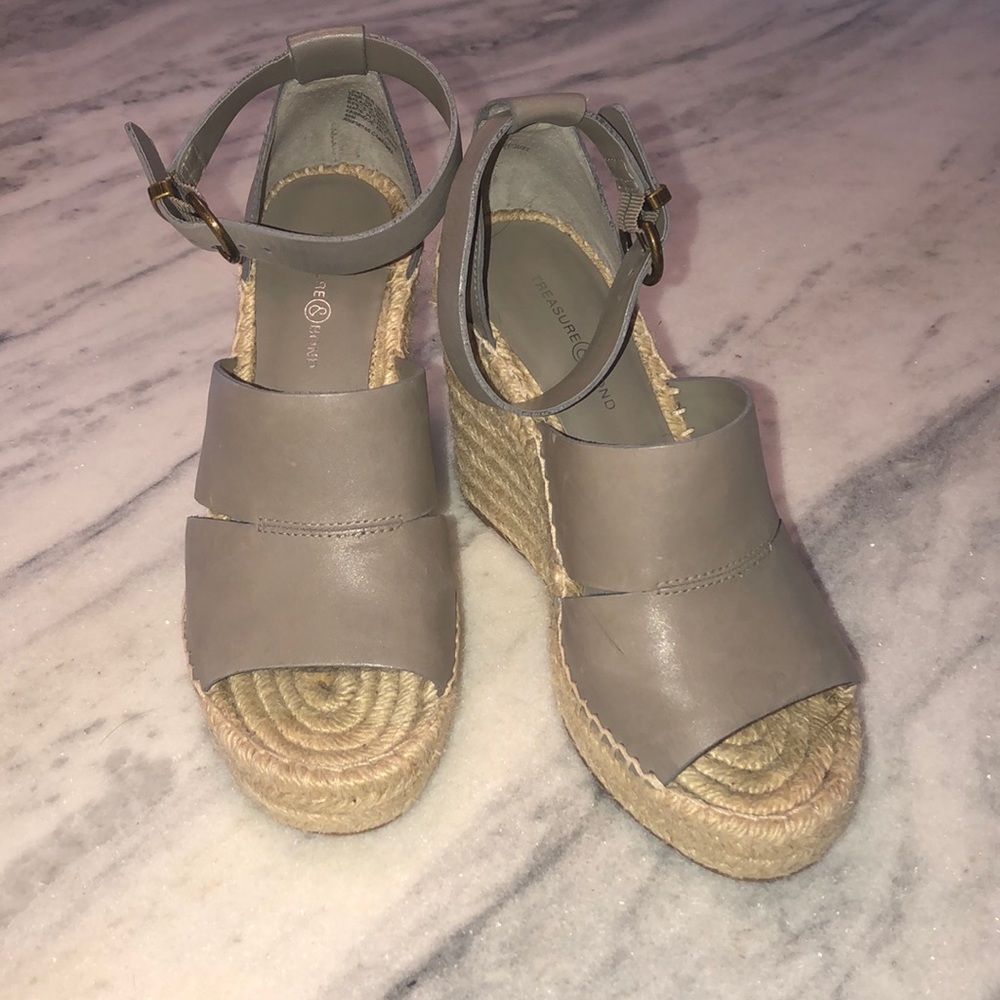 Treasure and Bond espadrille wedge